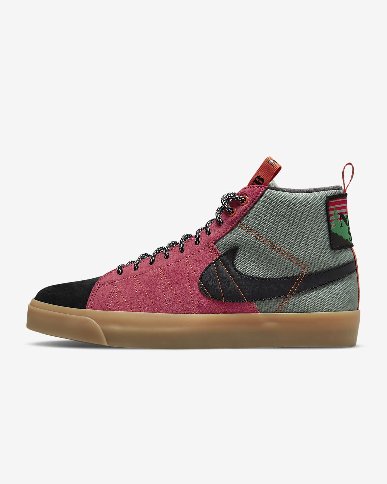 Nike SB - Zoom Blazer Mid PRM JADESMOKE/BLACK
