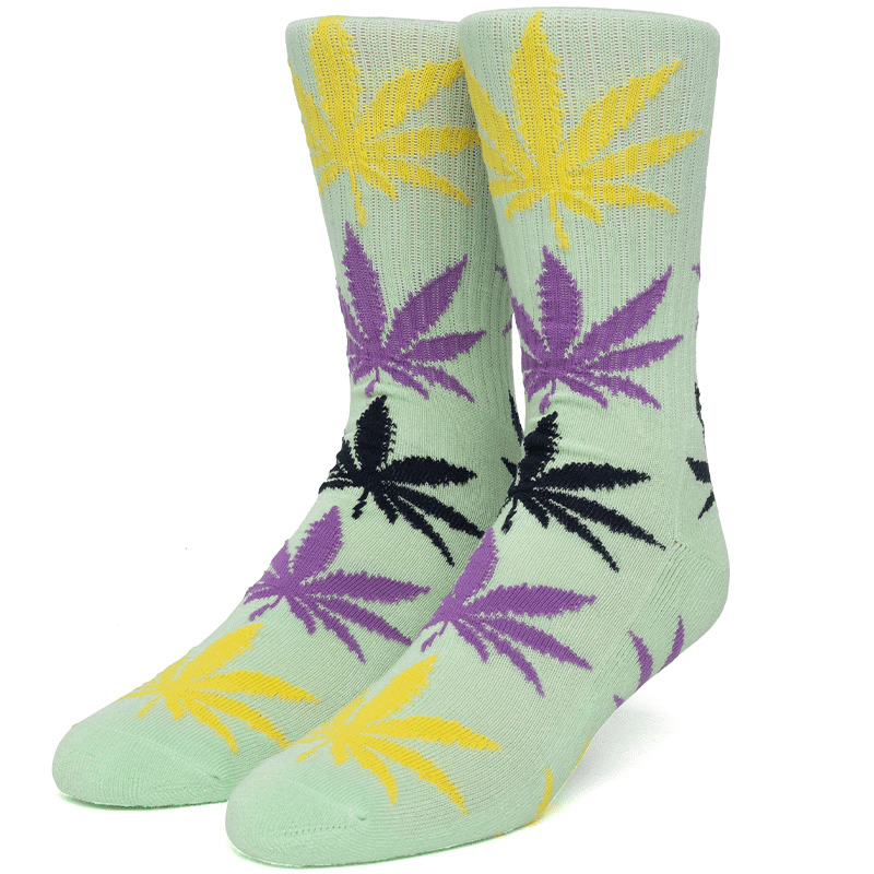 Huf Gradient Leaves Plantlife Socks Mint