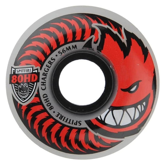 Spitfire 80HD Chargers Classic Clear 54mm (Soft Wheels)
