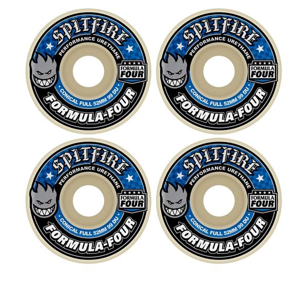 Spitfire F4 Conical Full Shape 99a 52mm Blue