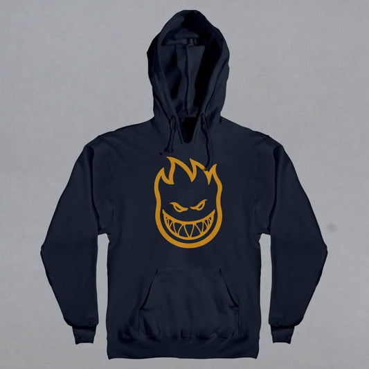 Spitfire Bighead Youth Hood Navy/Yellow