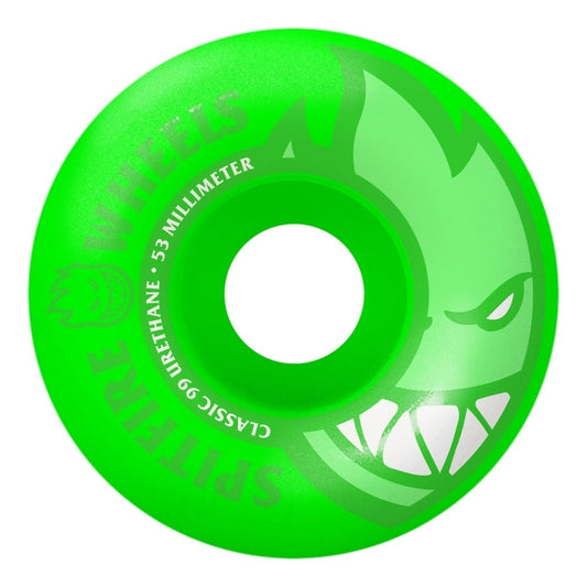 Spitfire Wheels 53mm Neon Bighead 99A Green