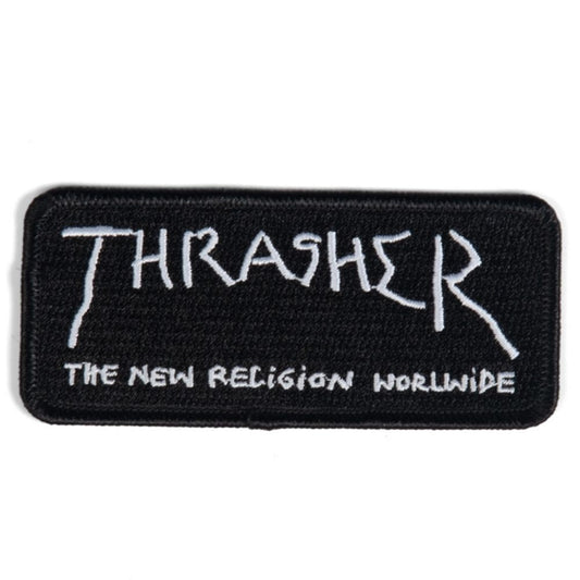 Thrasher New Religion Patch Black