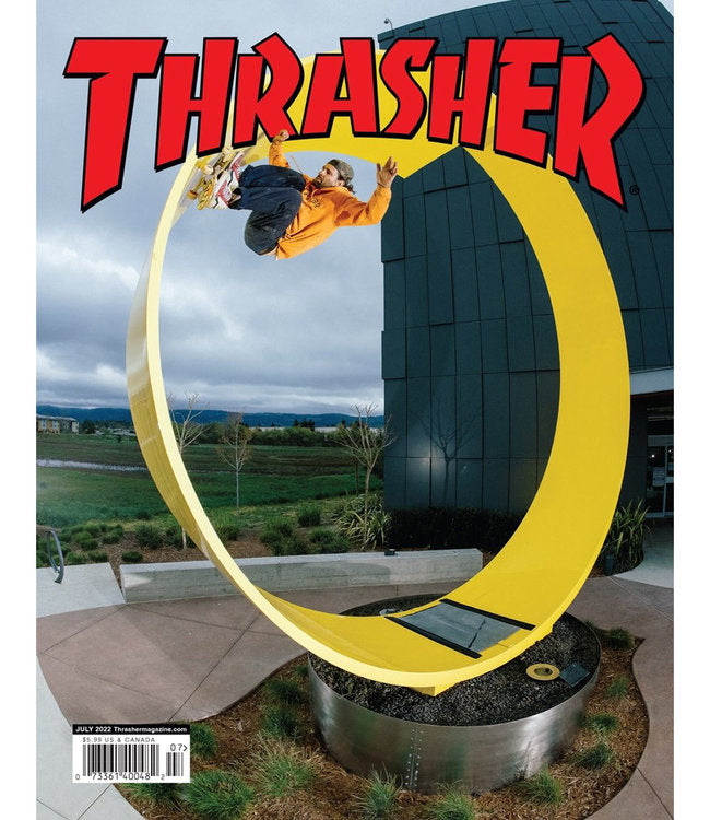Thrasher Magazine July 2022 (Free Stickers)