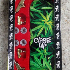 Close-Up Fingerboard Leaves