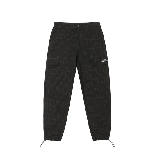 Helas Vitto Cargo Checked Pant Black