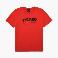 Thrasher Skate Mag Tee Youth Red