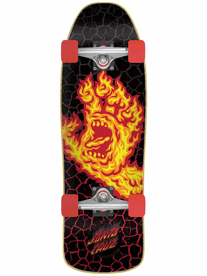 Santa Cruz Complete Flame Hand Mini Cruiser 8.39
