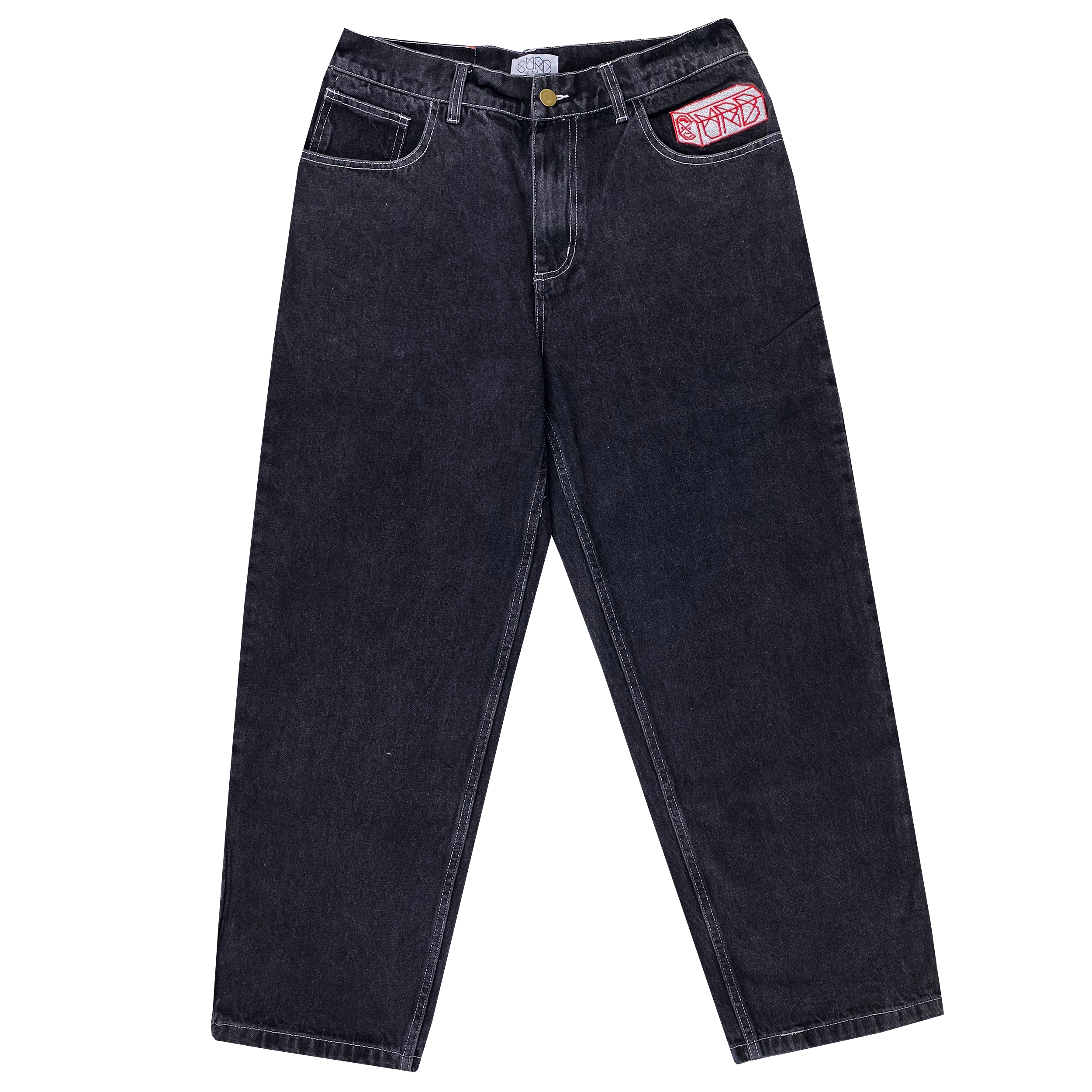 Curb G-Pant Washed Black