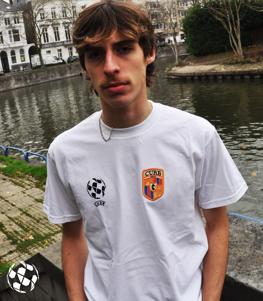 Curb League Tee 93' White