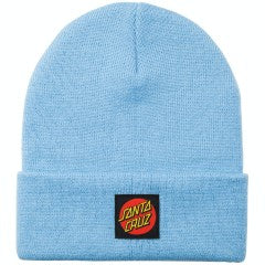 Santa Cruz Classic Label Dot Beanie Powder Blue