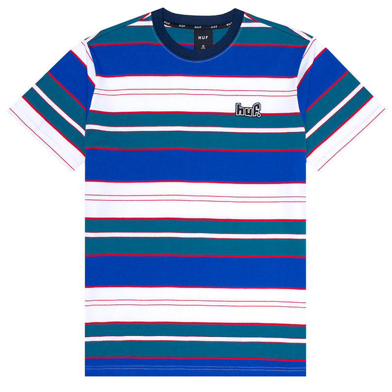 Huf Upland S/S Knit Top Insignia Blue