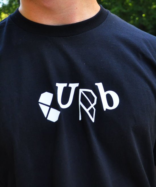 Curb Mashup Logo Tee Black