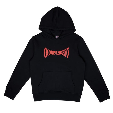 Independent Span Youth Hood Black