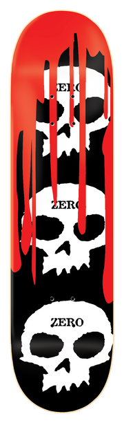 Zero 3 Skull Blood Black/White/Red 8.5